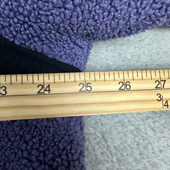 Under Armour Golf Size XL Mens Purple Fleece Pile Golf Pullover Sweater - Picture 8 of 8